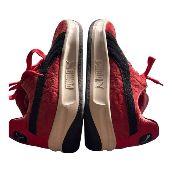 Puma Gv Special Lux Men's 9 Red Suede Lace Up Low Top Sneakers Shoes - Picture 6 of 16